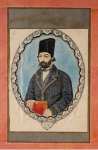 Aqa Bala Portrait of a man with a Book - Hermitage
